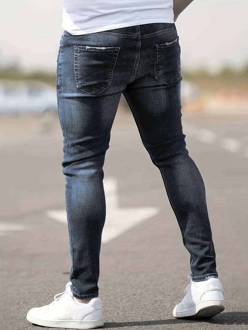 Luxe Slim-Fit Jeans voor Heren