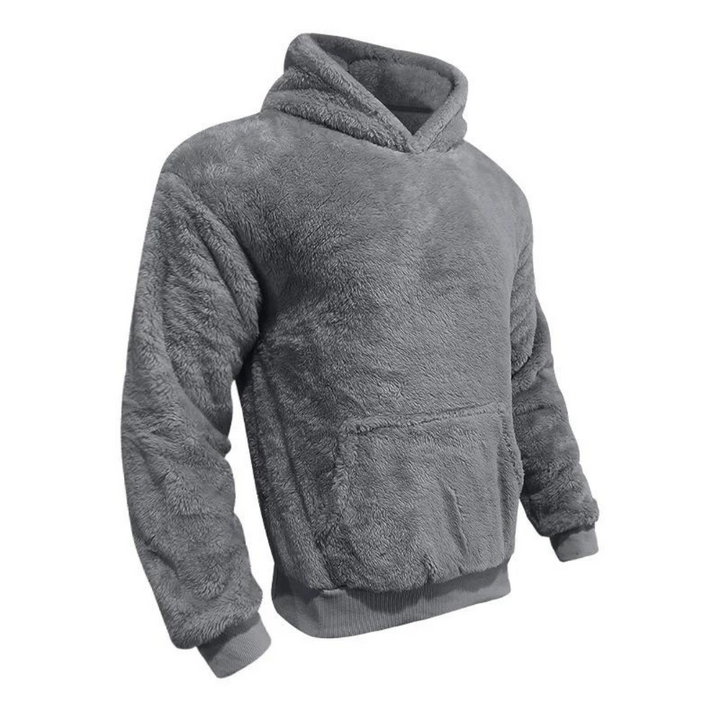 Comfortabele Warme Fleece Hoodie voor Heren