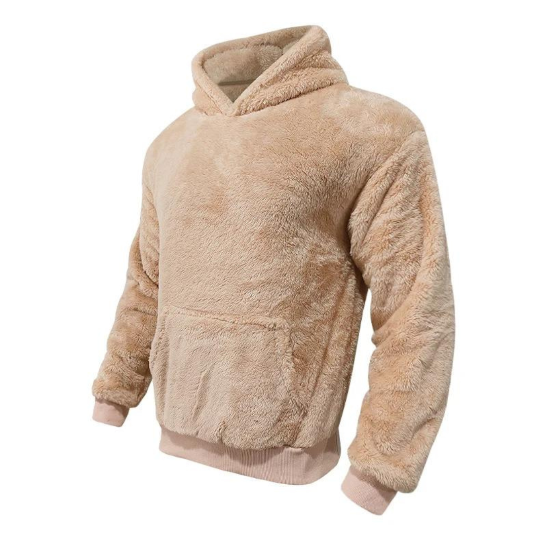 Comfortabele Warme Fleece Hoodie voor Heren