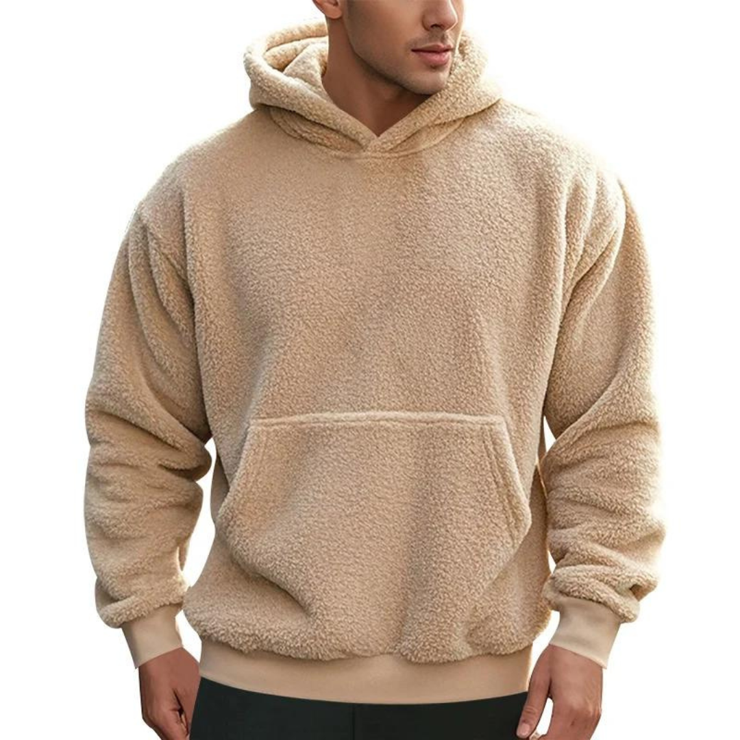 Comfortabele Warme Fleece Hoodie voor Heren