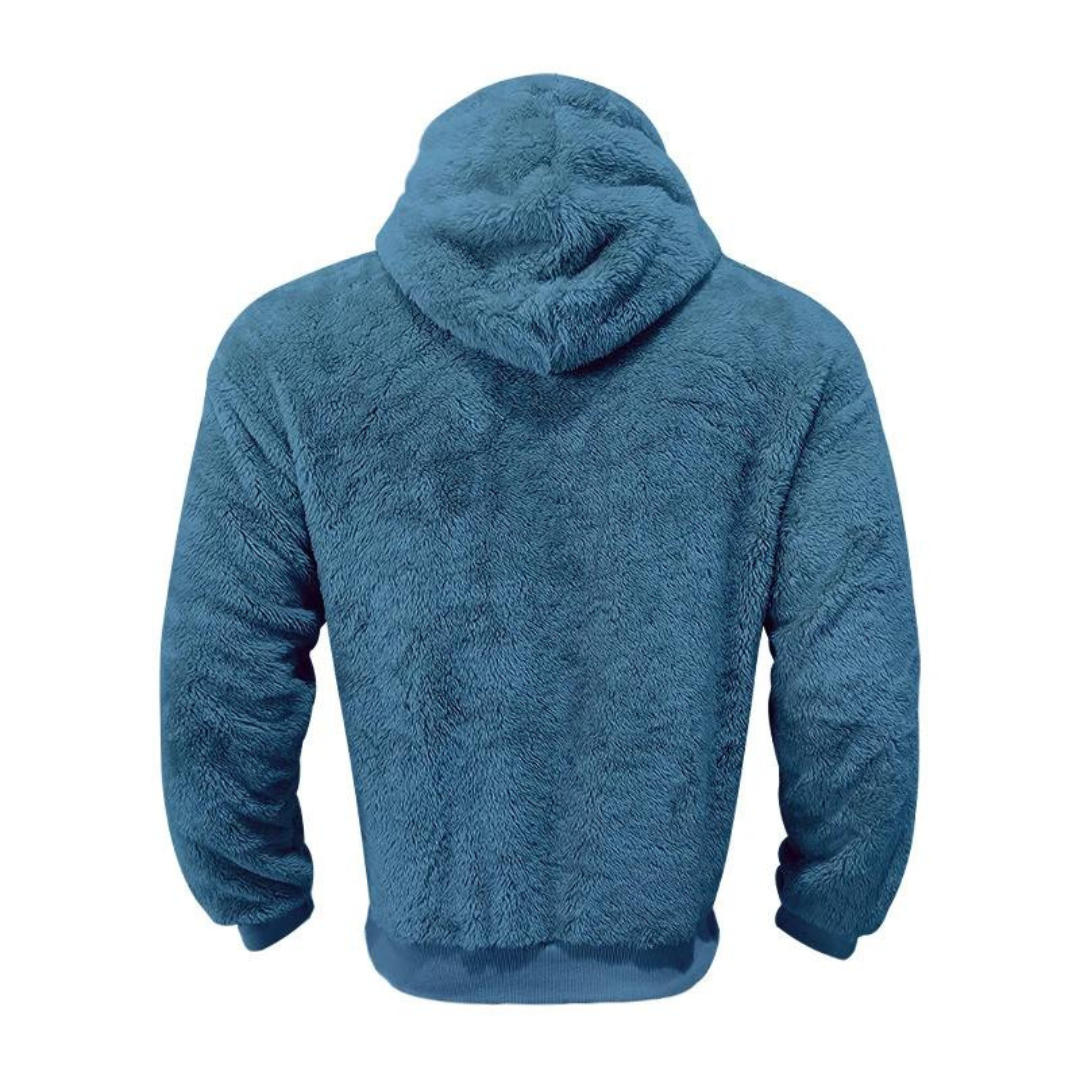 Comfortabele Warme Fleece Hoodie voor Heren