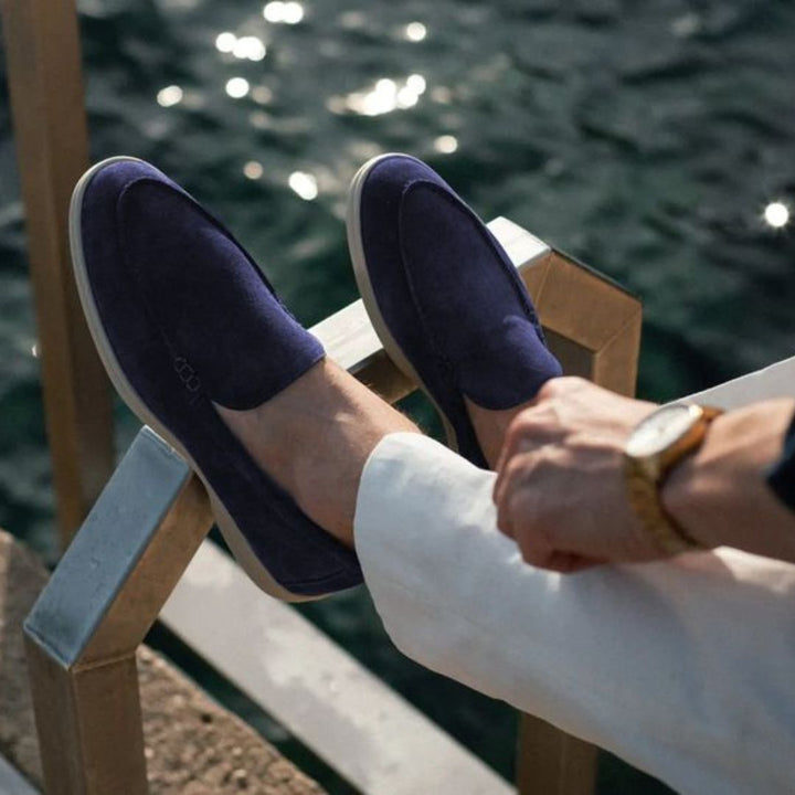 Elegante en Comfortabele Leren Loafers voor Heren