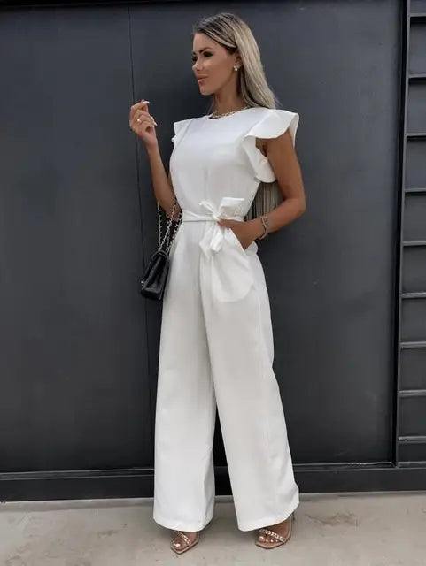 Elegante Jumpsuit met Riem voor Dames