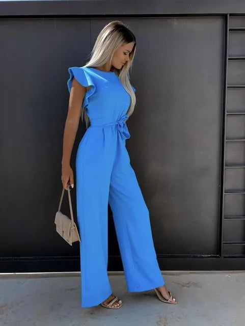 Elegante Jumpsuit met Riem voor Dames