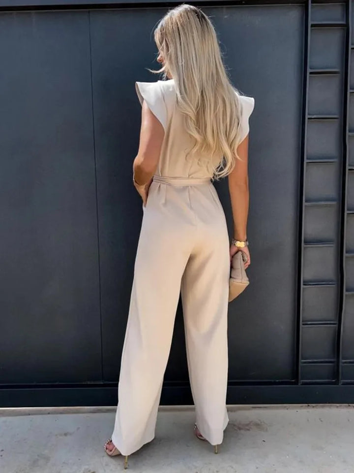 Elegante Jumpsuit met Riem voor Dames