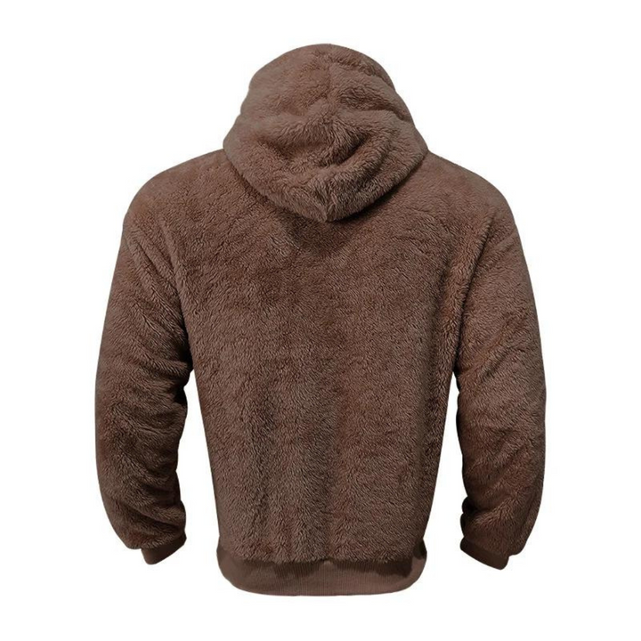 Comfortabele Warme Fleece Hoodie voor Heren