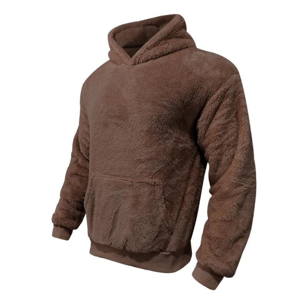 Comfortabele Warme Fleece Hoodie voor Heren