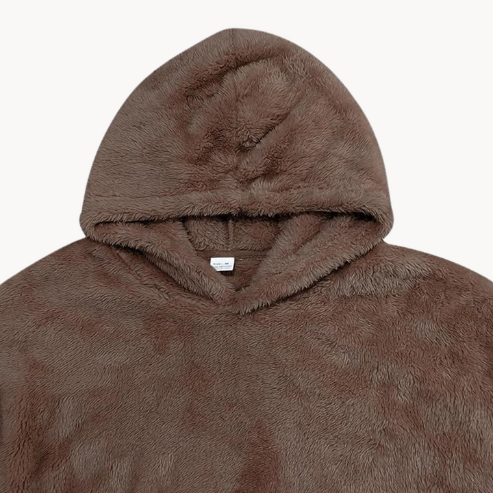 Comfortabele Warme Fleece Hoodie voor Heren