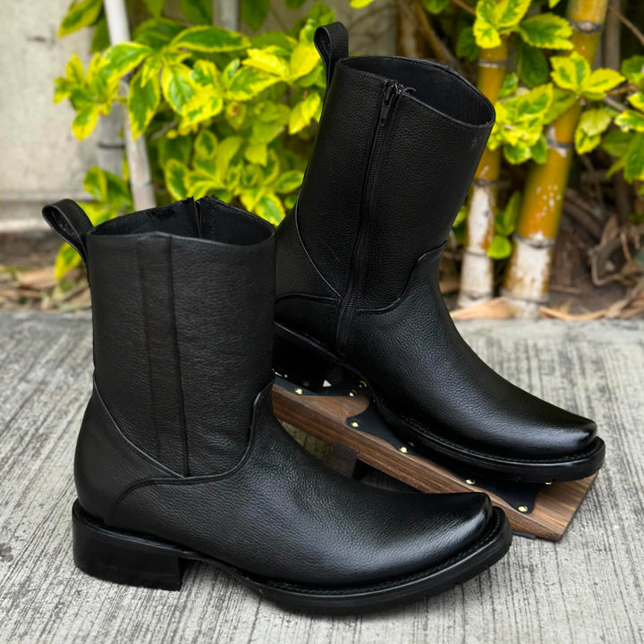 Trendy Leren Damesboots