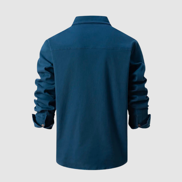 Stijlvol Heren Longsleeve Shirt