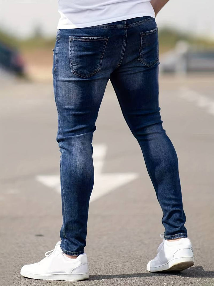 Luxe Slim-Fit Jeans voor Heren