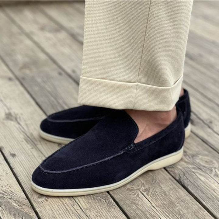 Elegante en Comfortabele Leren Loafers voor Heren