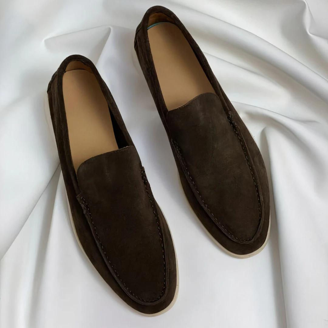 Elegante en Comfortabele Leren Loafers voor Heren