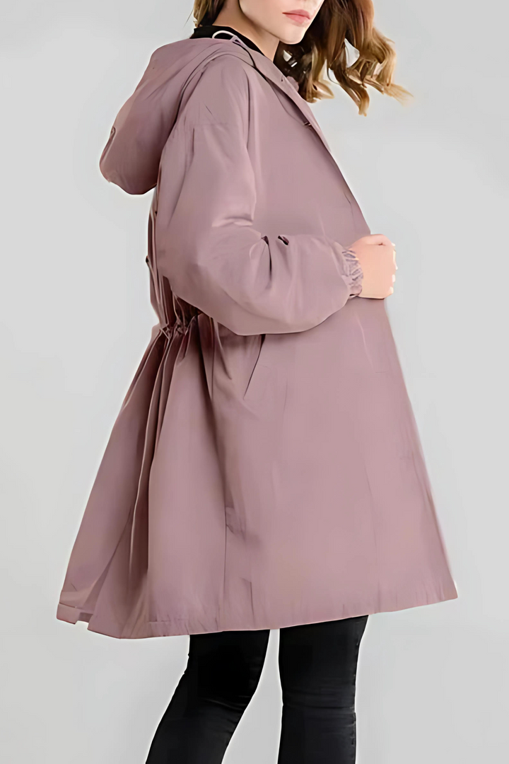 Moderne Trenchcoat Regenjas voor Dames