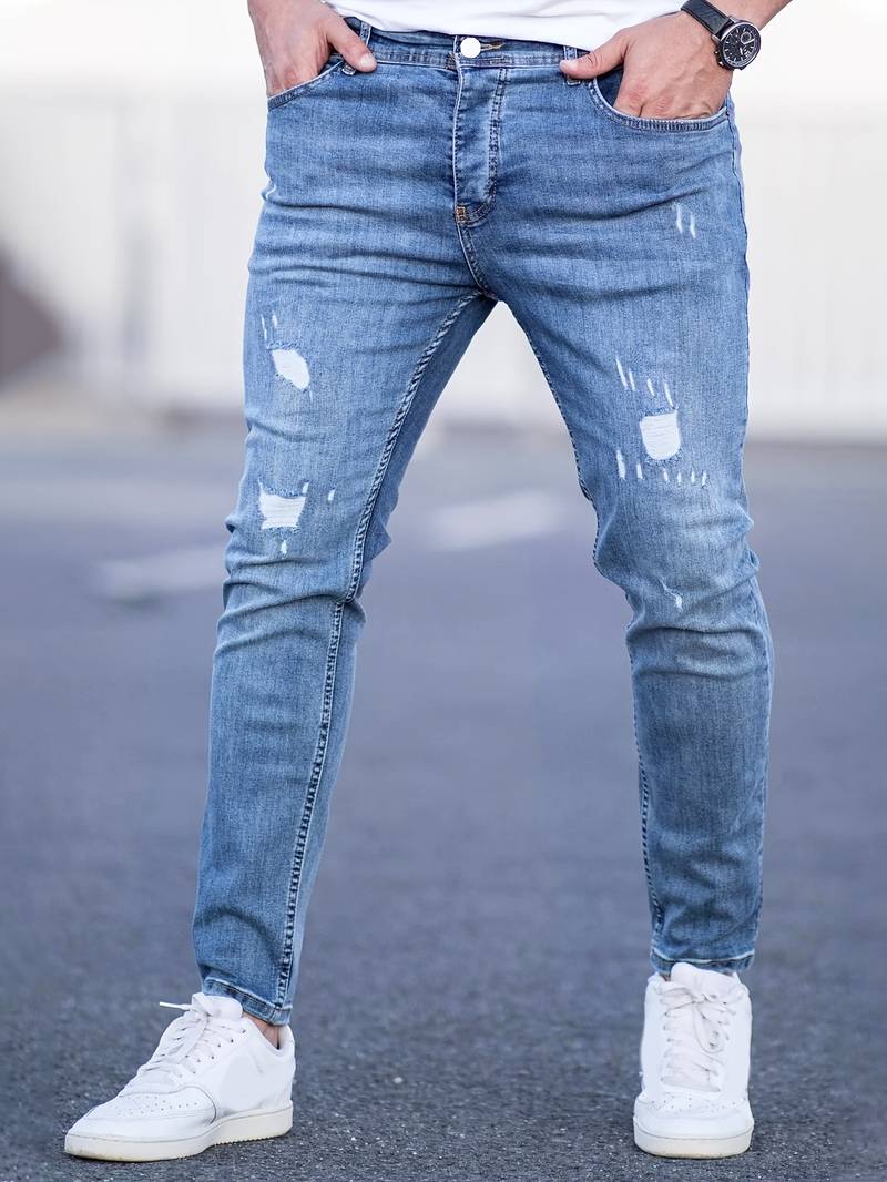 Luxe Slim-Fit Jeans voor Heren