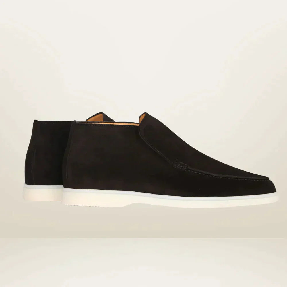 Luxueuze Suède Loafers Voor Heren