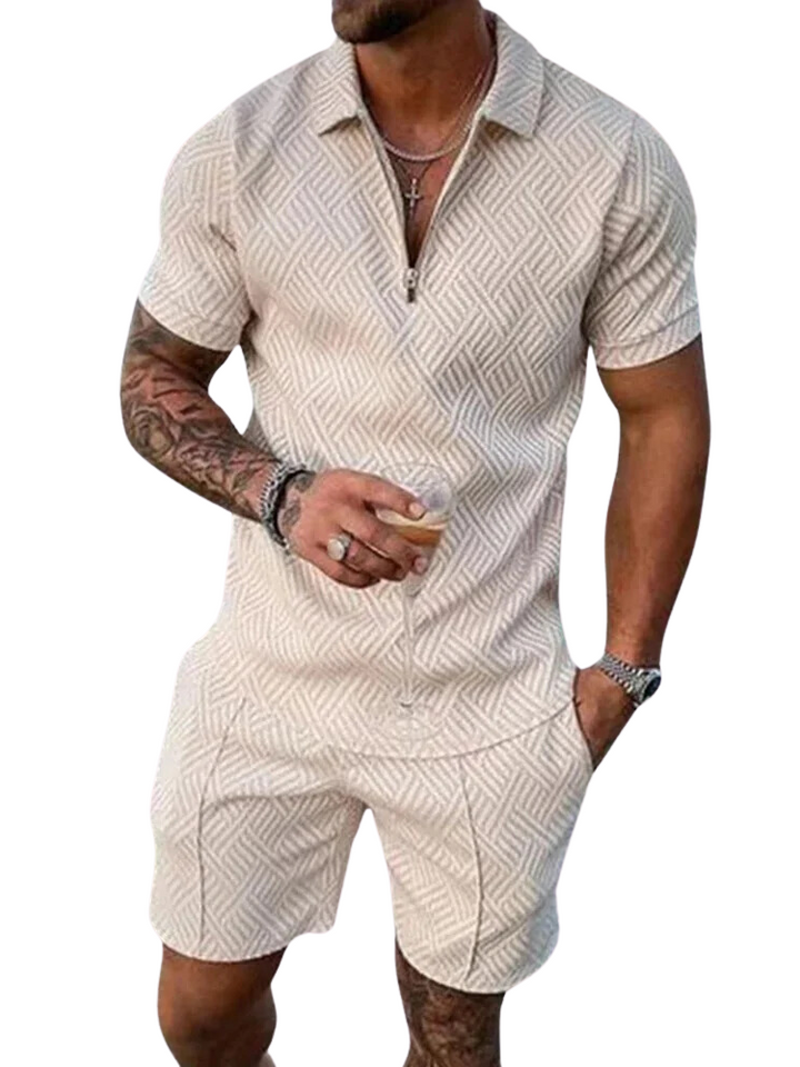 Zomerset met polo en korte broek voor heren