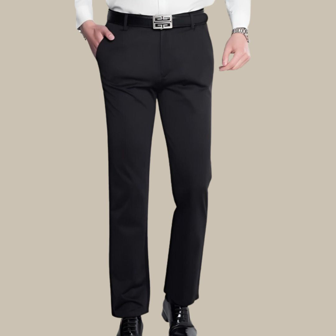 Elegante trendy broek met elastiek voor heren