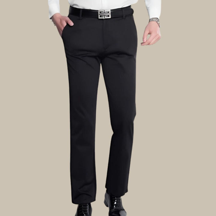 Elegante trendy broek met elastiek voor heren