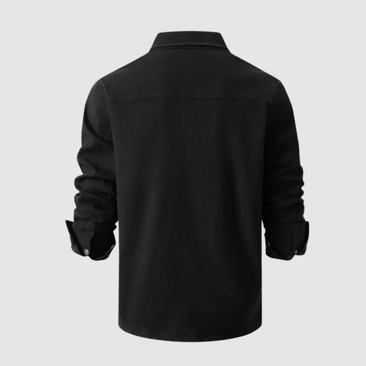 Stijlvol Heren Longsleeve Shirt