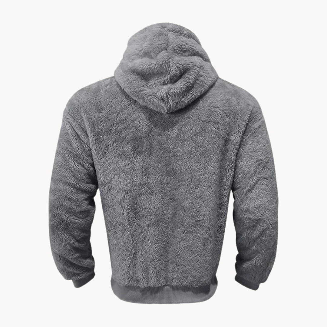 Comfortabele Warme Fleece Hoodie voor Heren