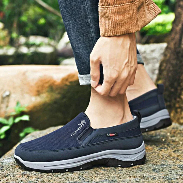 Orthopedische Wandelschoenen Heren – Waterdichte Outdoor Schoenen met Ergonomische Steun