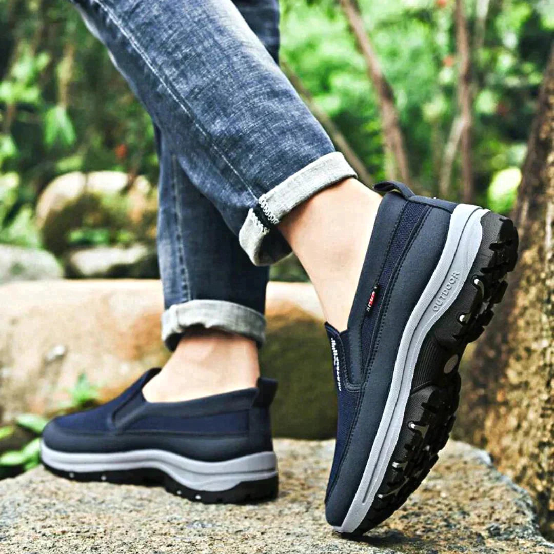 Orthopedische Wandelschoenen Heren – Waterdichte Outdoor Schoenen met Ergonomische Steun