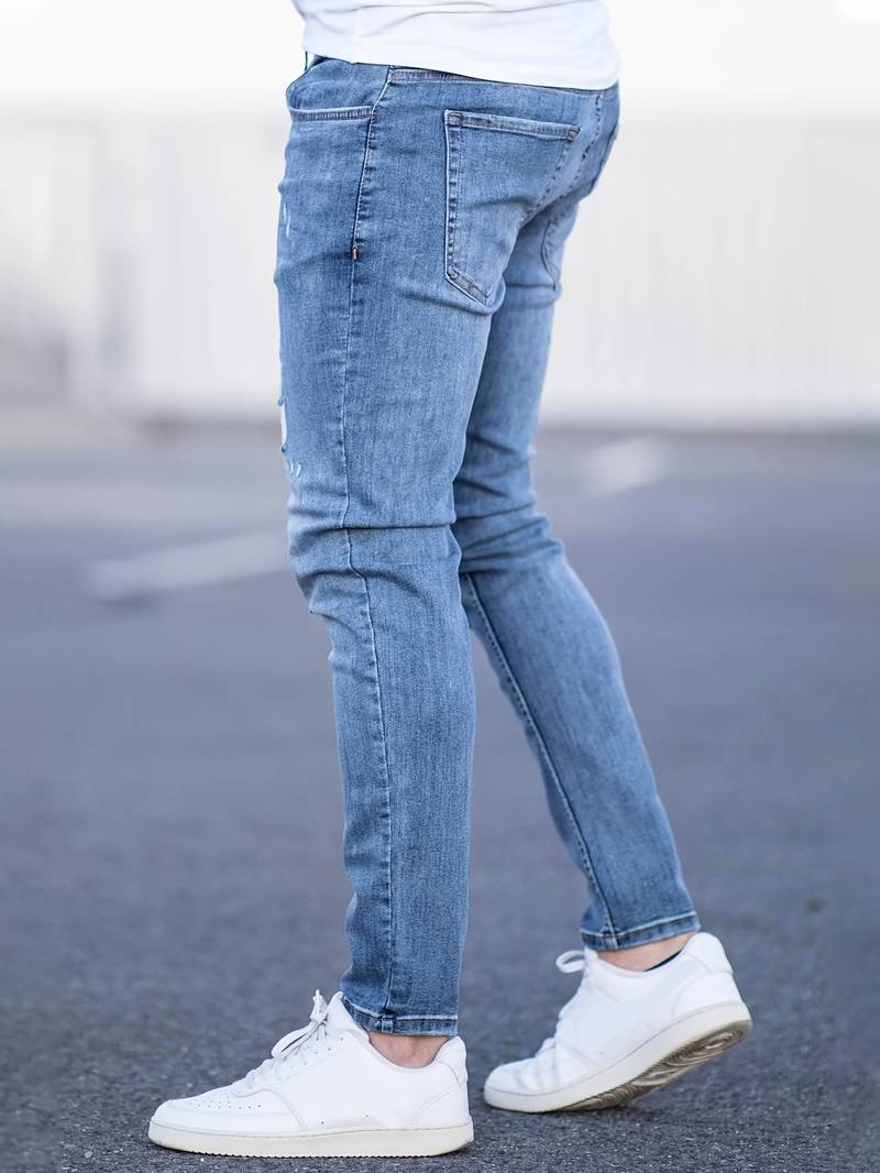 Luxe Slim-Fit Jeans voor Heren