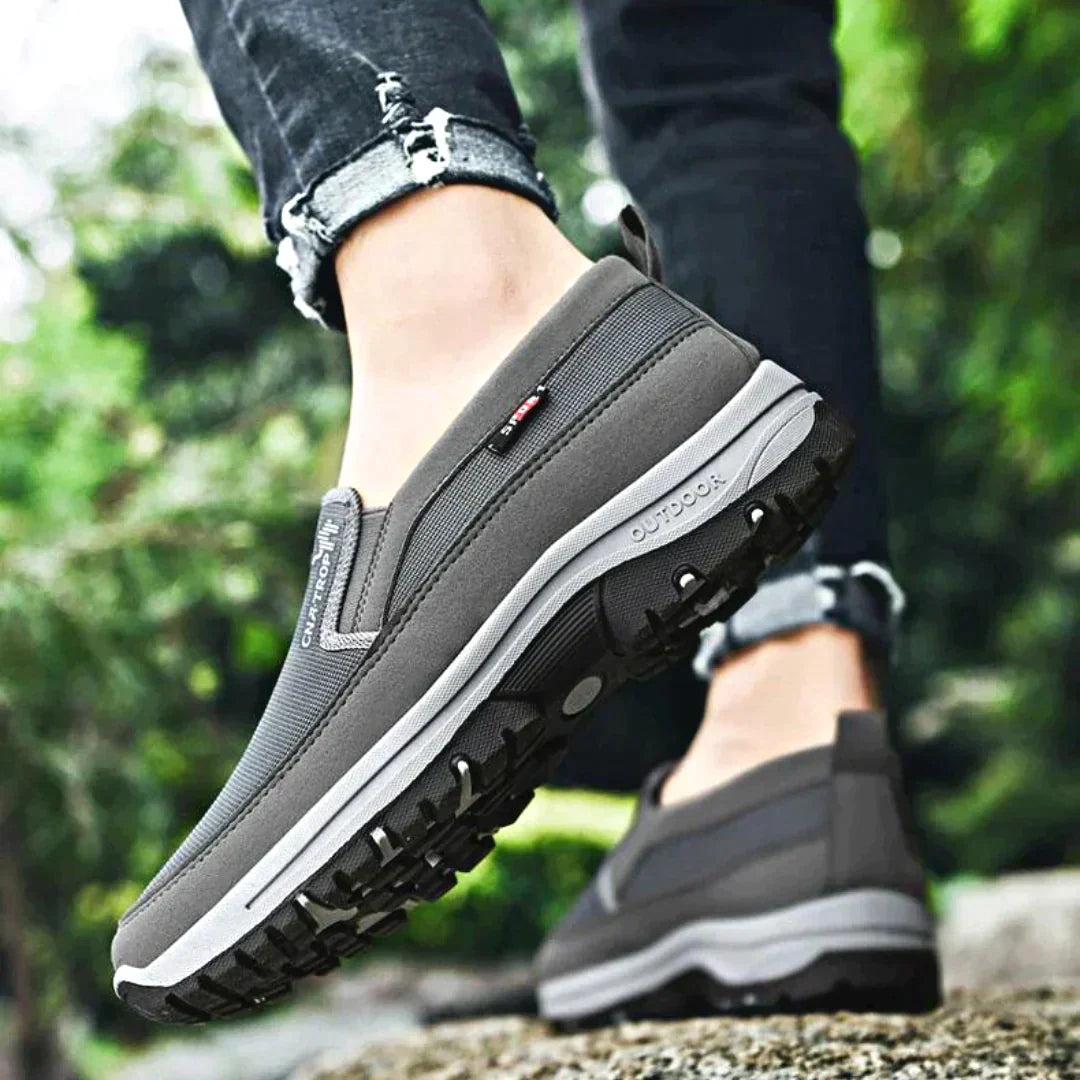 Orthopedische Wandelschoenen Heren – Waterdichte Outdoor Schoenen met Ergonomische Steun