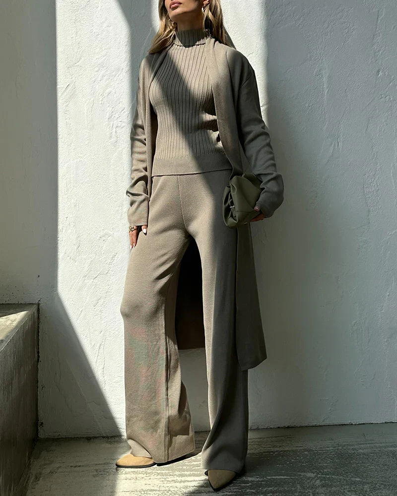Elegante driedelige set voor dames