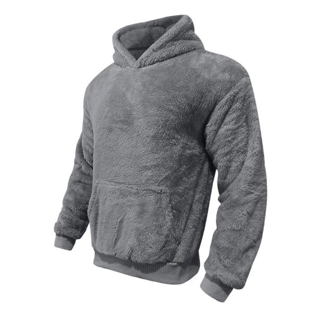 Comfortabele Warme Fleece Hoodie voor Heren