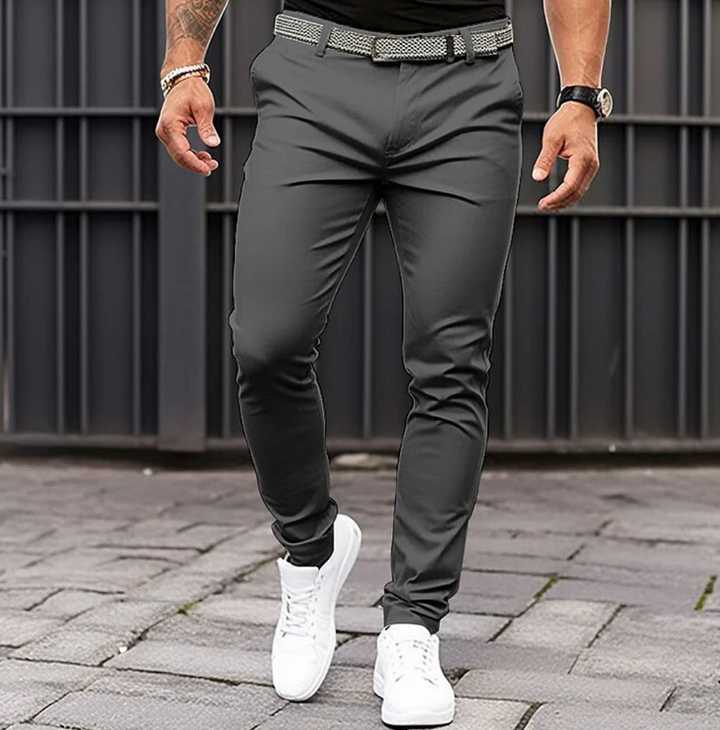 Klassieke Slim-Fit Broek voor Heren