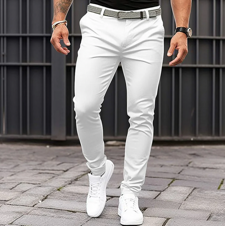 Klassieke Slim-Fit Broek voor Heren