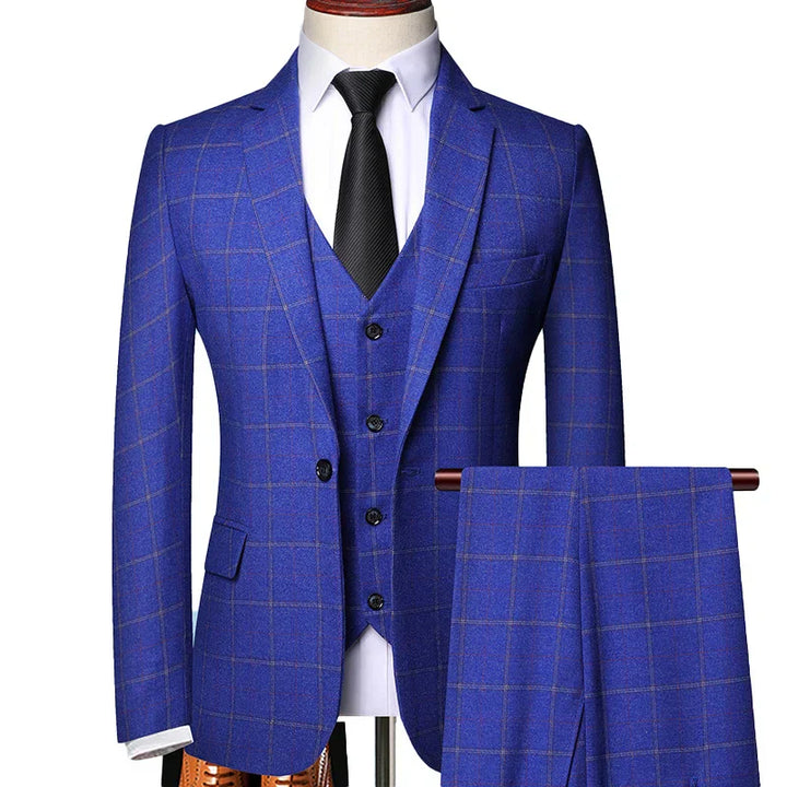 Elegante Luxueus 3-Delig Pak voor Mannen