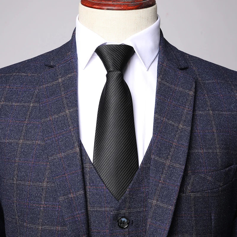 Elegante Luxueus 3-Delig Pak voor Mannen