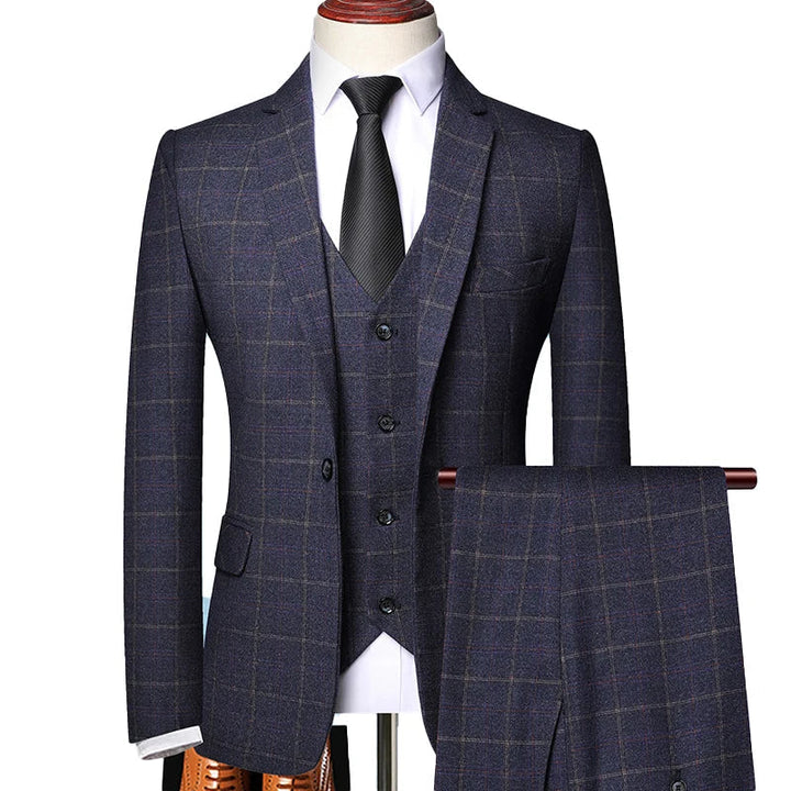 Elegante Luxueus 3-Delig Pak voor Mannen