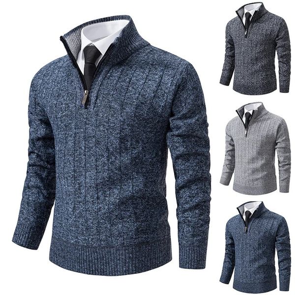 Smart-casual Gebreid Vest voor Heren