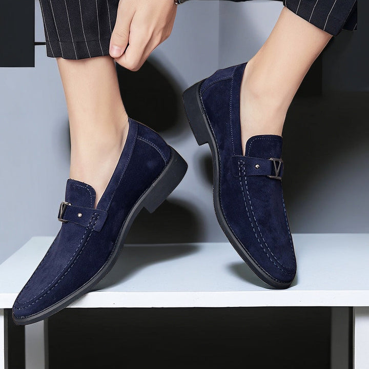 Heren Suède Loafers