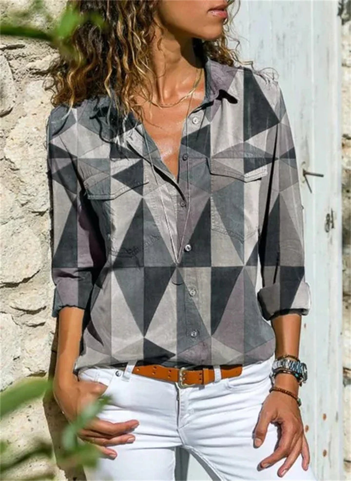 VibrantHue Dames Zomer blouse