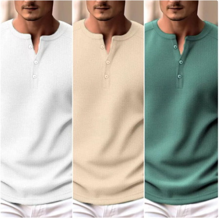 Henley - Heren Shirt