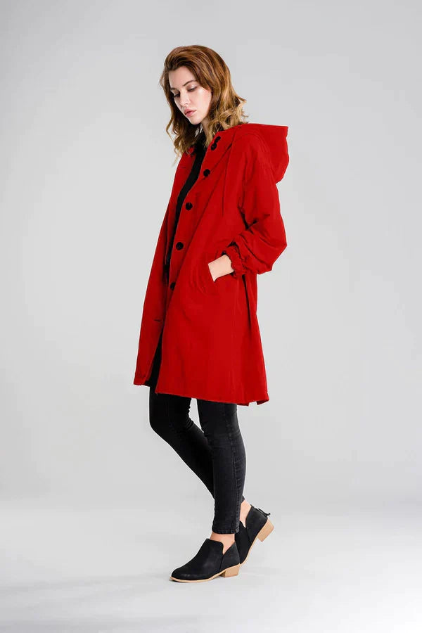 Moderne Trenchcoat Regenjas voor Dames