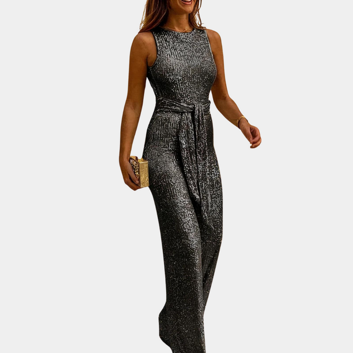 Elegante Glitter Jumpsuit voor Dames