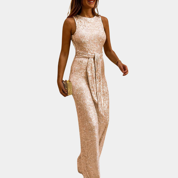 Elegante Glitter Jumpsuit voor Dames