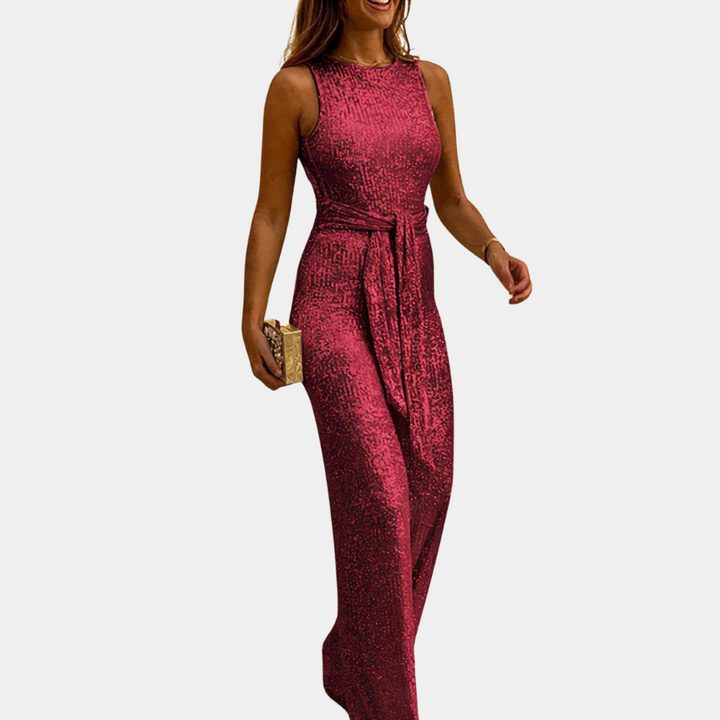 Elegante Glitter Jumpsuit voor Dames