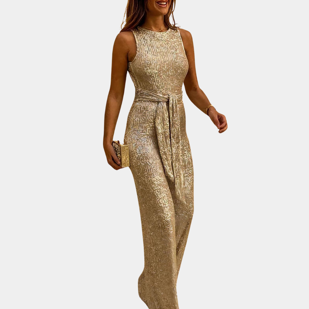 Elegante Glitter Jumpsuit voor Dames