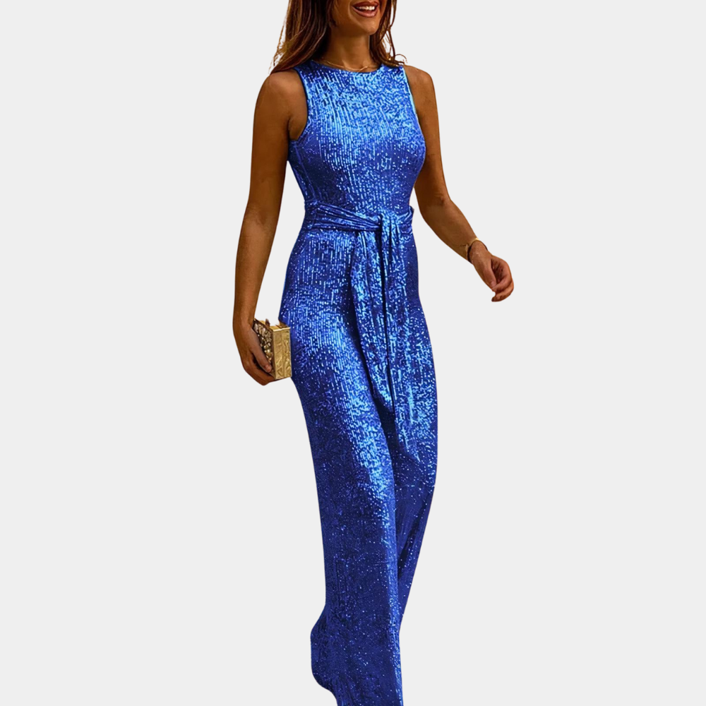 Elegante Glitter Jumpsuit voor Dames