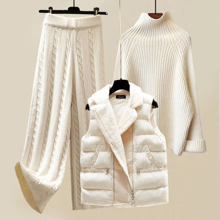 Luxueuze Driedelige Dame set voor de Winter