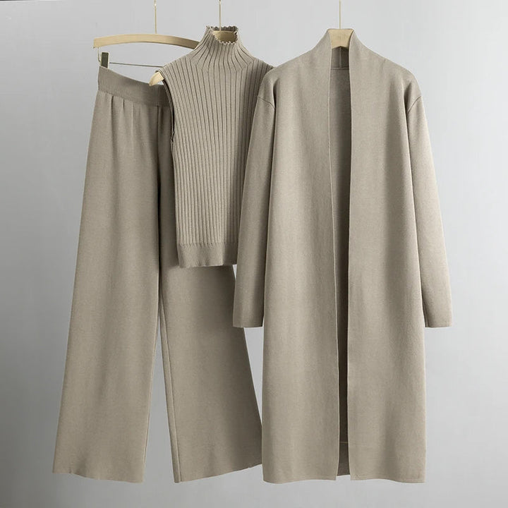 Elegante driedelige set voor dames