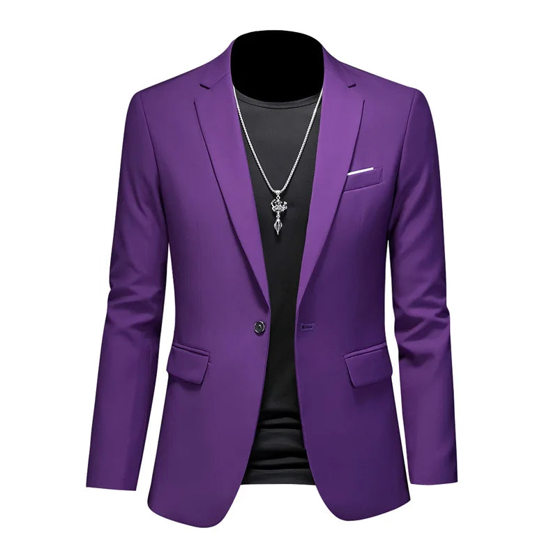 Tijdloze Elegante Blazer voor Heren