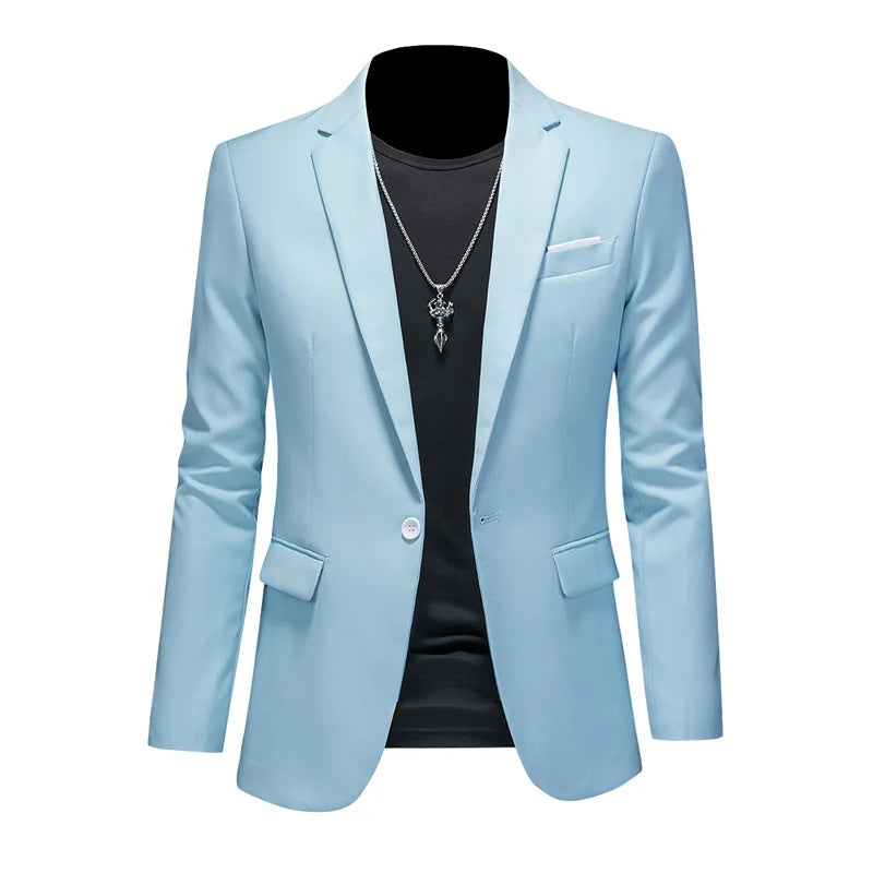 Tijdloze Elegante Blazer voor Heren